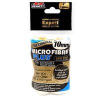 Bennett 2X4 MICRO Roller Refill, 5 mm Thick Nap, 100 mm L, Microfiber Cover